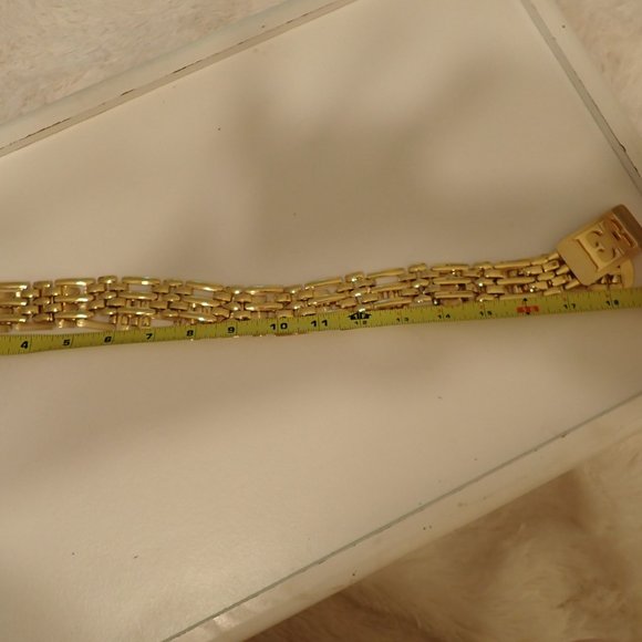 Escada Gold Metal chain belt